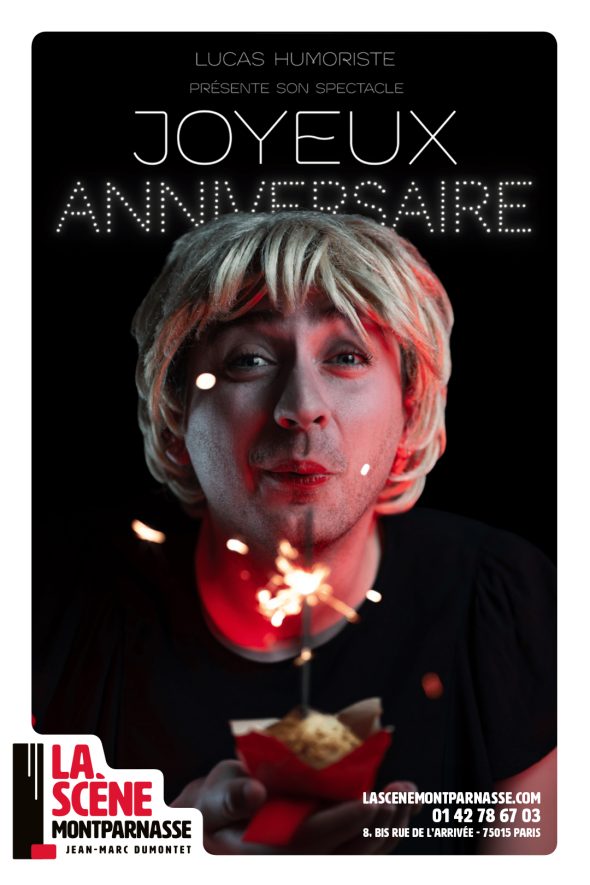 LUCAS HUMORISTE<br>« Joyeux Anniversaire »